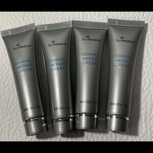 4x~SkinMedica~Dermal Repair Cream~0.25oz / 7.1g each~1 Oz Total ~Mini Size~NWOB~